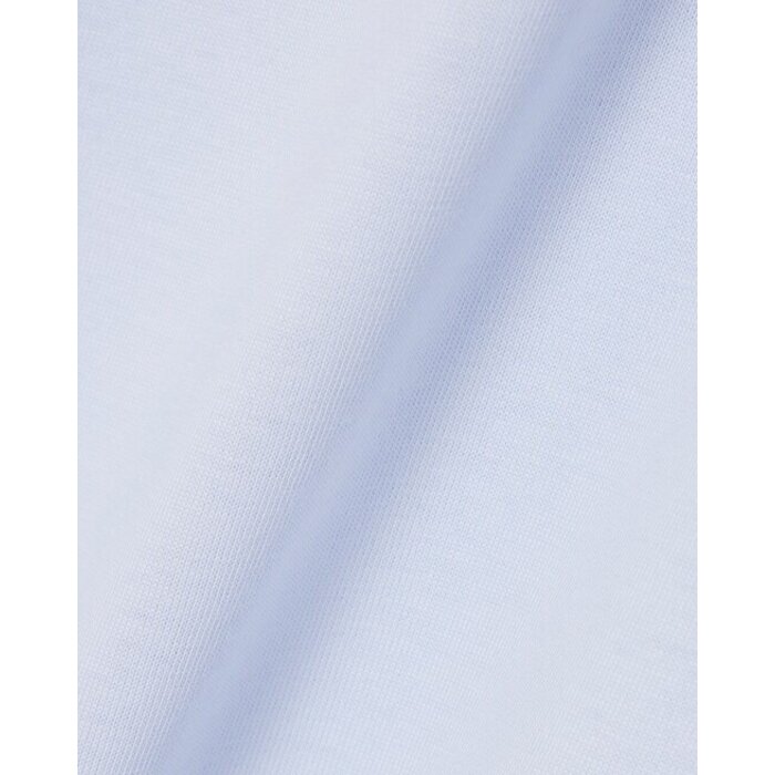 Lacoste T-shirt coton marquage embossé - Bleu Clair