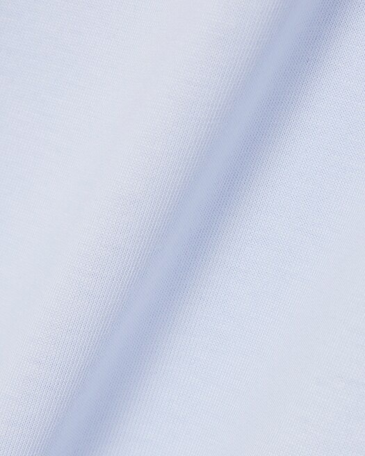 Lacoste T-shirt coton marquage embossé - Bleu Clair