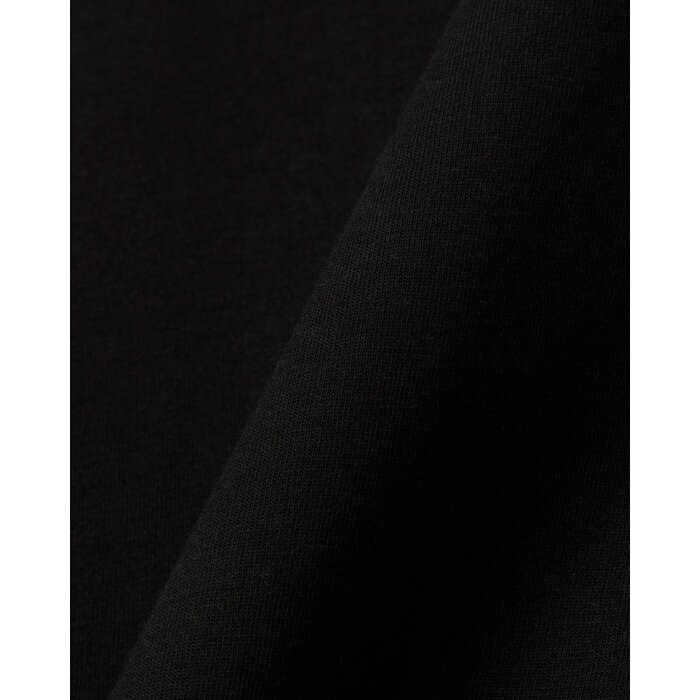 Lacoste T-shirt coton épais bande sigle - Noir