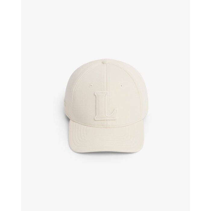 Lacoste Casquette badge en Piqué - Beige