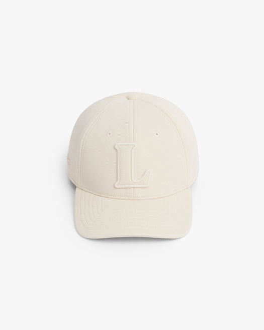 Lacoste Casquette badge en Piqué - Beige