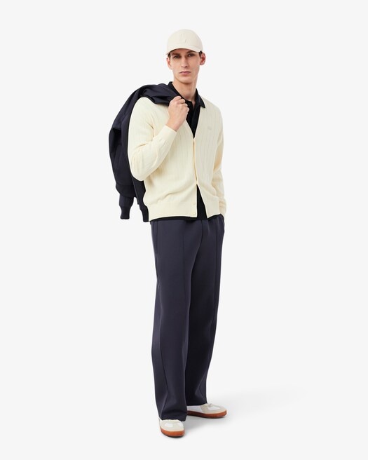 Lacoste Casquette badge en Piqué - Beige