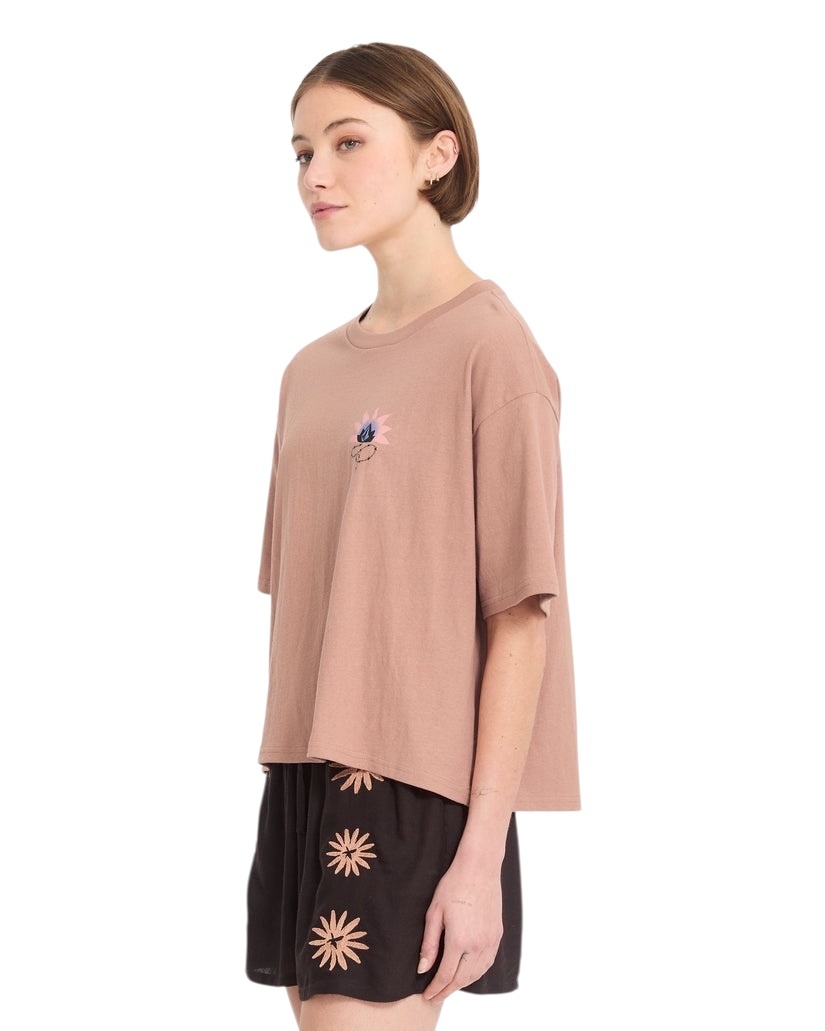 Volcom Bliss Tee - Pale Khaki