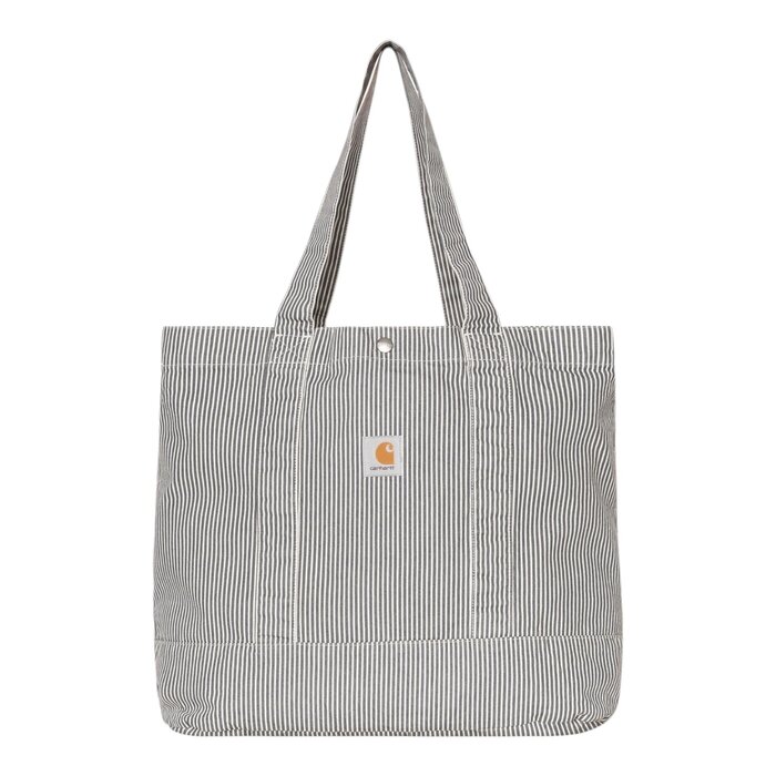 Carhartt WIP Mercer Tot Bag - Mercer Stripe/Graphite/Wax Bleached