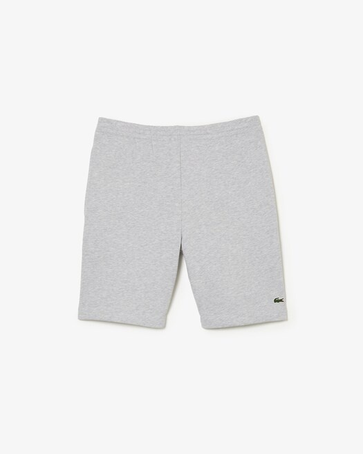 Lacoste Short Regular Fit Molleton - Gris Chiné