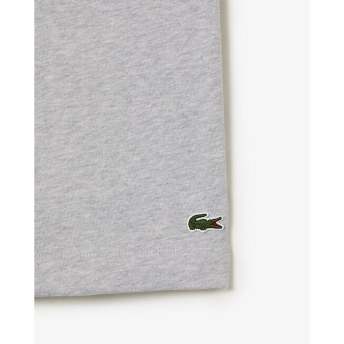 Lacoste Short Regular Fit Molleton - Gris Chiné