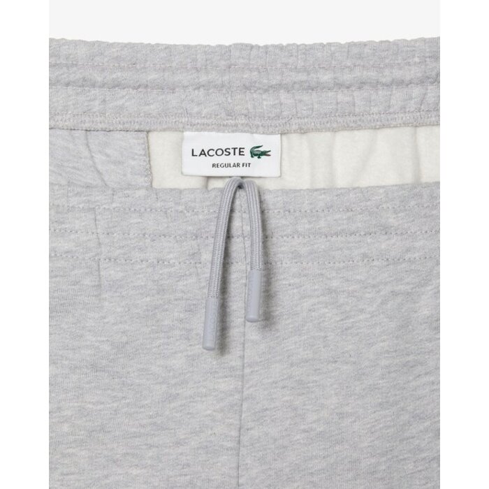 Lacoste Short Regular Fit Molleton - Gris Chiné