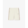 Short regular fit color-block molleton  - Blanc/Beige