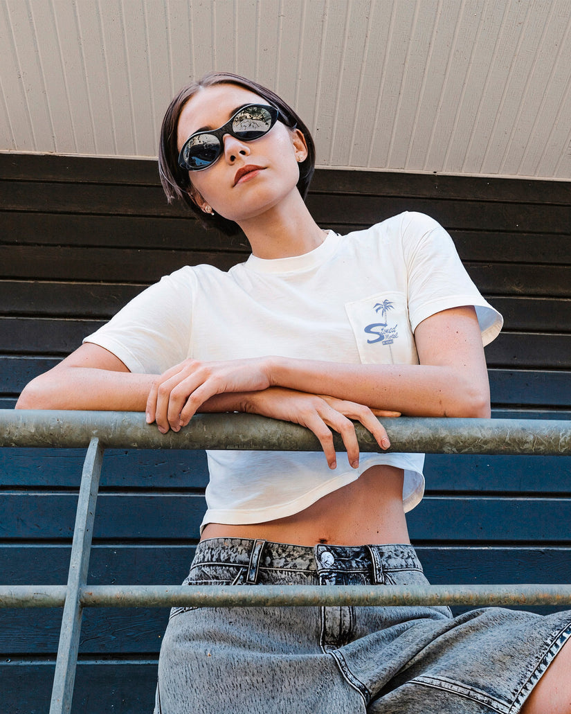 Volcom Pocket Dial Tee - Vintage White