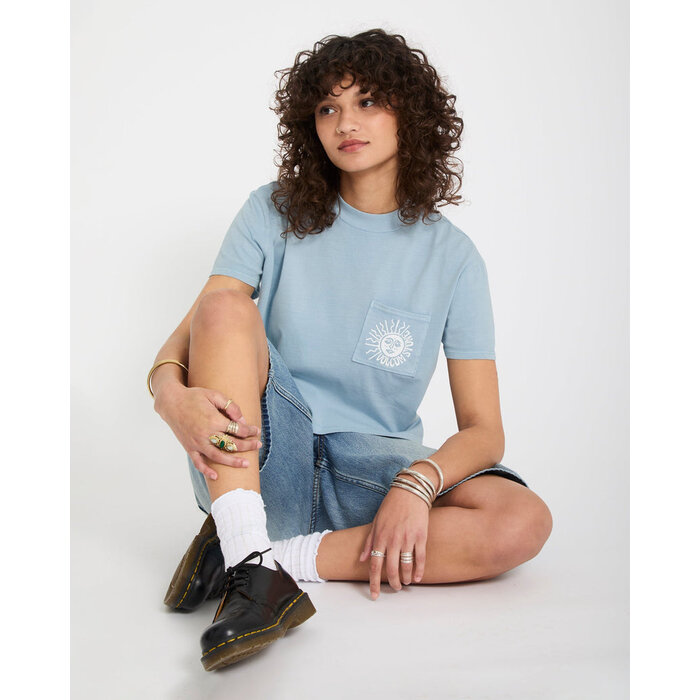 Volcom Pocket Dial Tee - Cali Blue