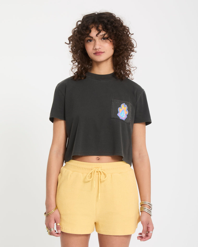 Volcom Pocket Dial Tee II - Vintage Black