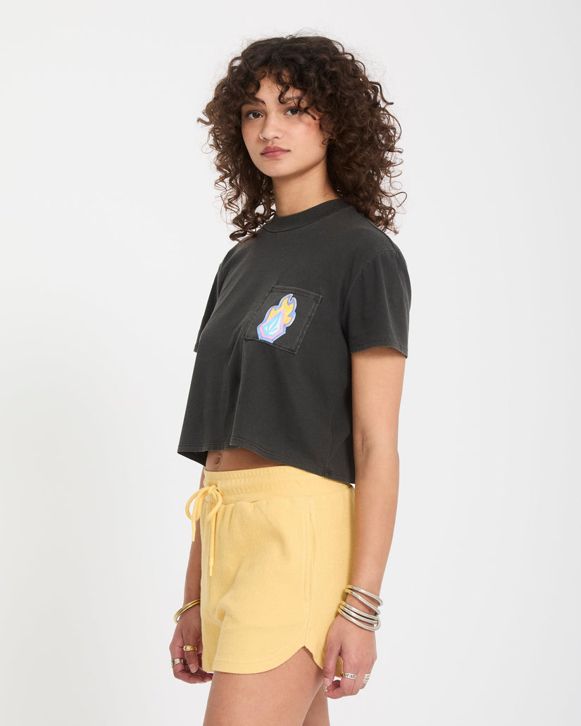 Volcom Pocket Dial Tee II - Vintage Black