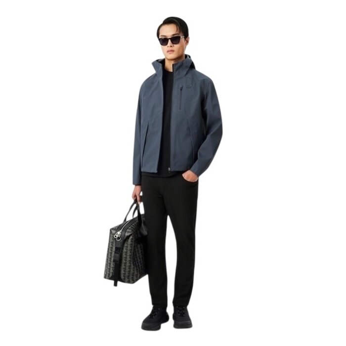 Lacoste T-shirt Commuter Piqué marquage jacquard - Noir