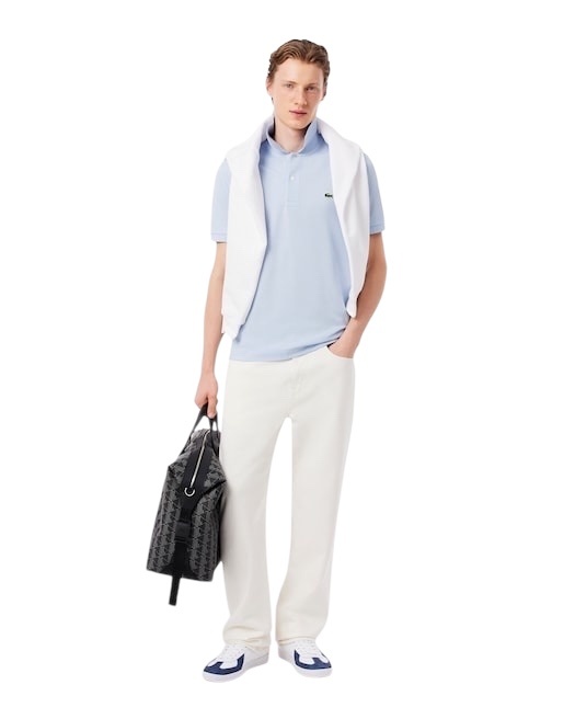Lacoste Polo Classique L.12.12 - Bleu Clair J2G