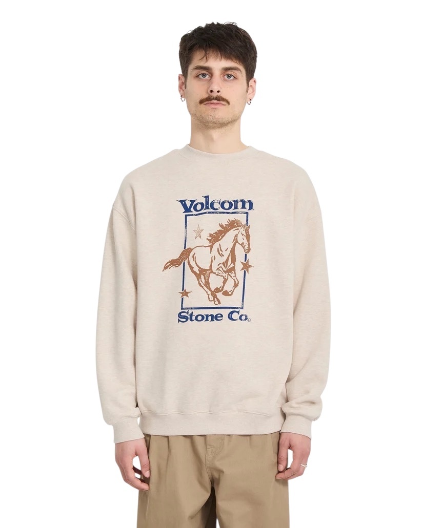 Volcom Recto Verso Sweatshirt - Dusk Heather