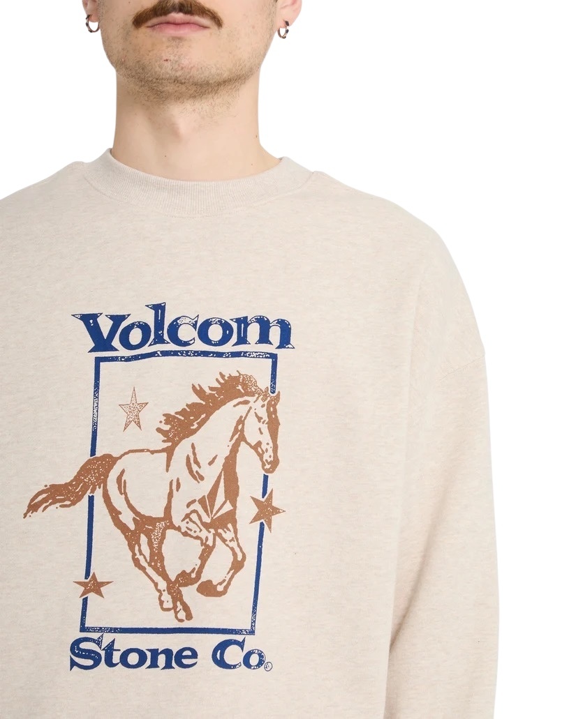 Volcom Recto Verso Sweatshirt - Dusk Heather