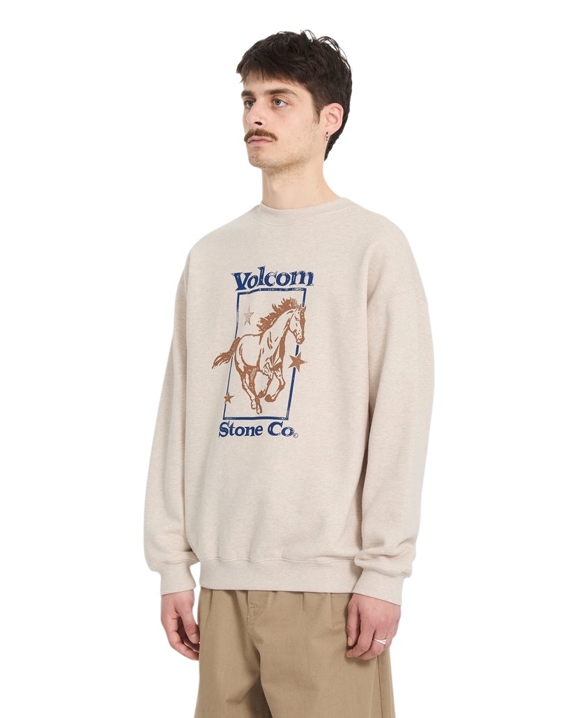 Volcom Recto Verso Sweatshirt - Dusk Heather