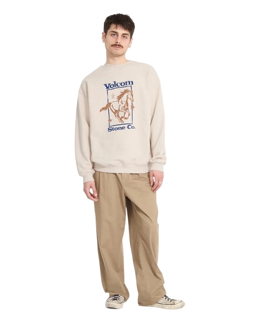 Volcom Recto Verso Sweatshirt - Dusk Heather