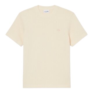 Lacoste T-shirt Coton Ajouré - Beige