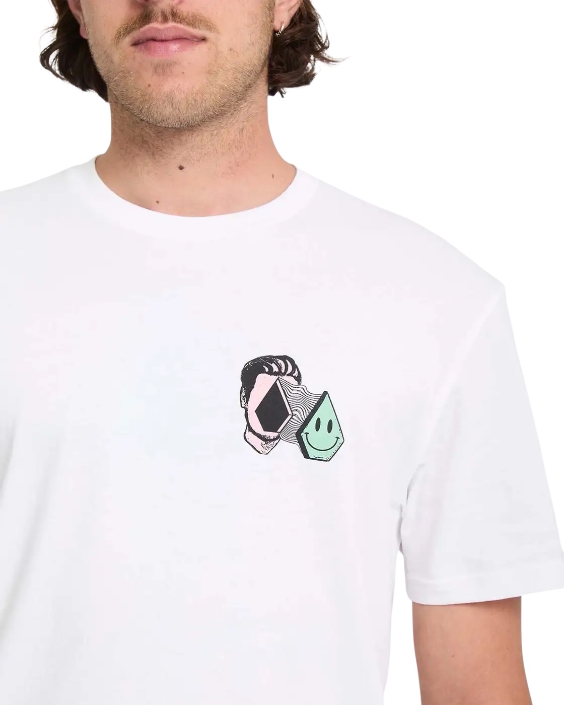 Volcom Aura BSC S/S T-Shirt - White