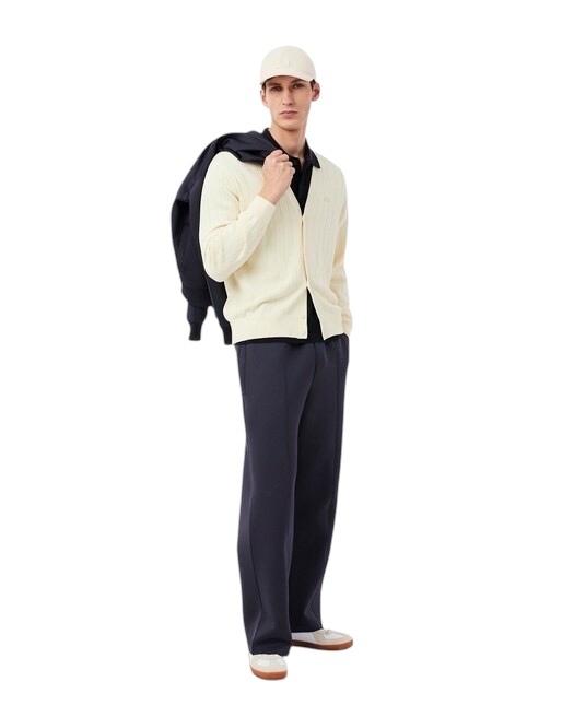 Lacoste Casquette badge en Piqué - Beige