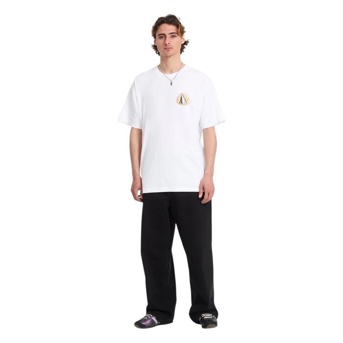 Volcom Double fantasy LSE S/S T-Shirt  - White