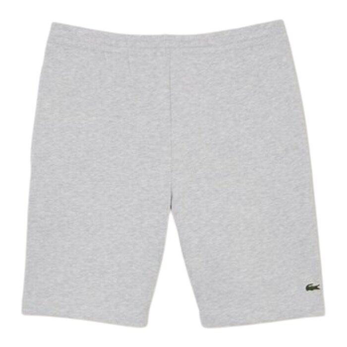 Lacoste Short Regular Fit Molleton - Gris Chiné