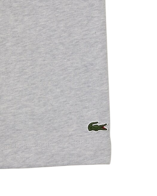 Lacoste Short Regular Fit Molleton - Gris Chiné