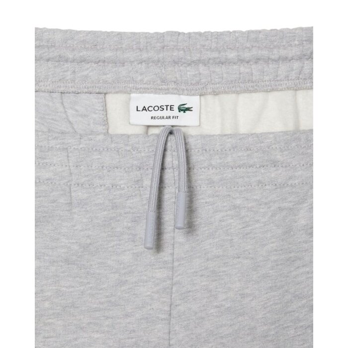 Lacoste Short Regular Fit Molleton - Gris Chiné