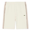 Short regular fit color-block molleton  - Blanc/Beige