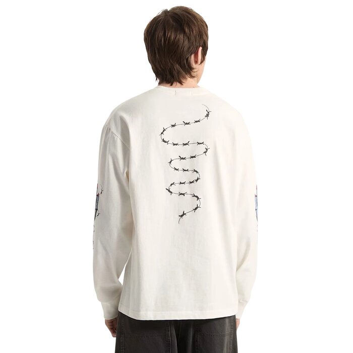 Vans Dayana Zombie Hand L/S T-Shirt - Egret