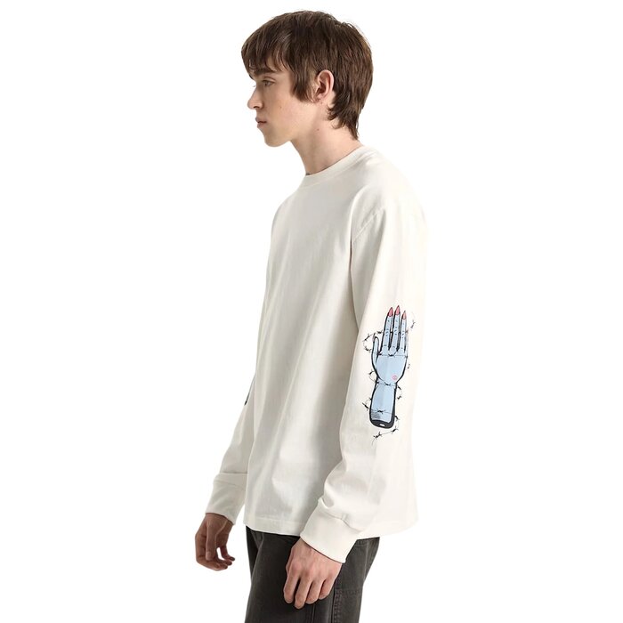 Vans Dayana Zombie Hand L/S T-Shirt - Egret