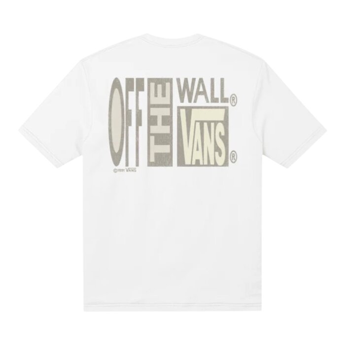 Vans Stretch Stack Crackle S/S T-Shirt - White