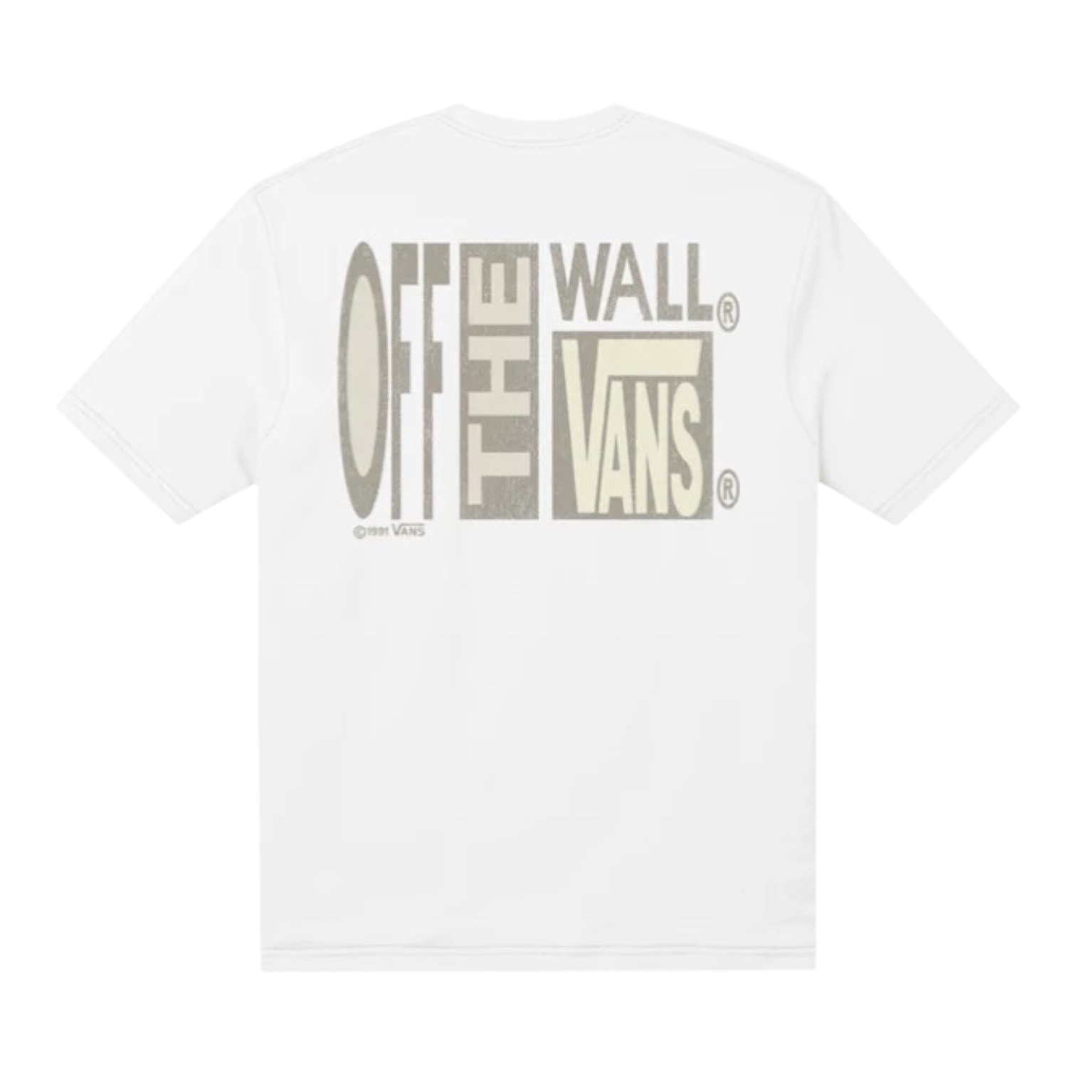 Vans Stretch Stack Crackle S/S T-Shirt - White