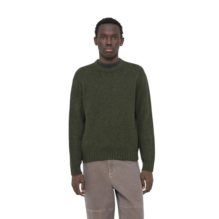 Vans Solid Crew Sweater - Obsidian Fern