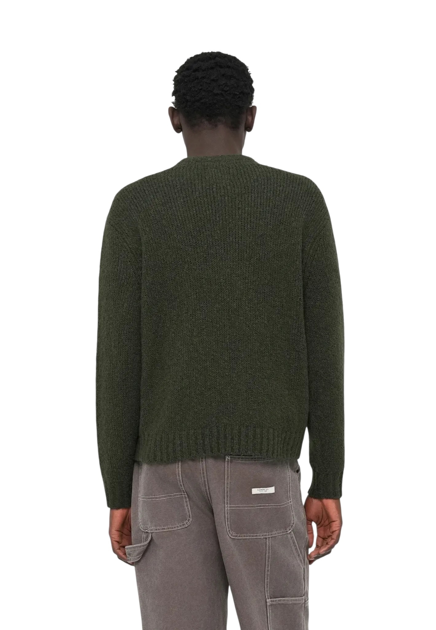 Vans Solid Crew Sweater - Obsidian Fern