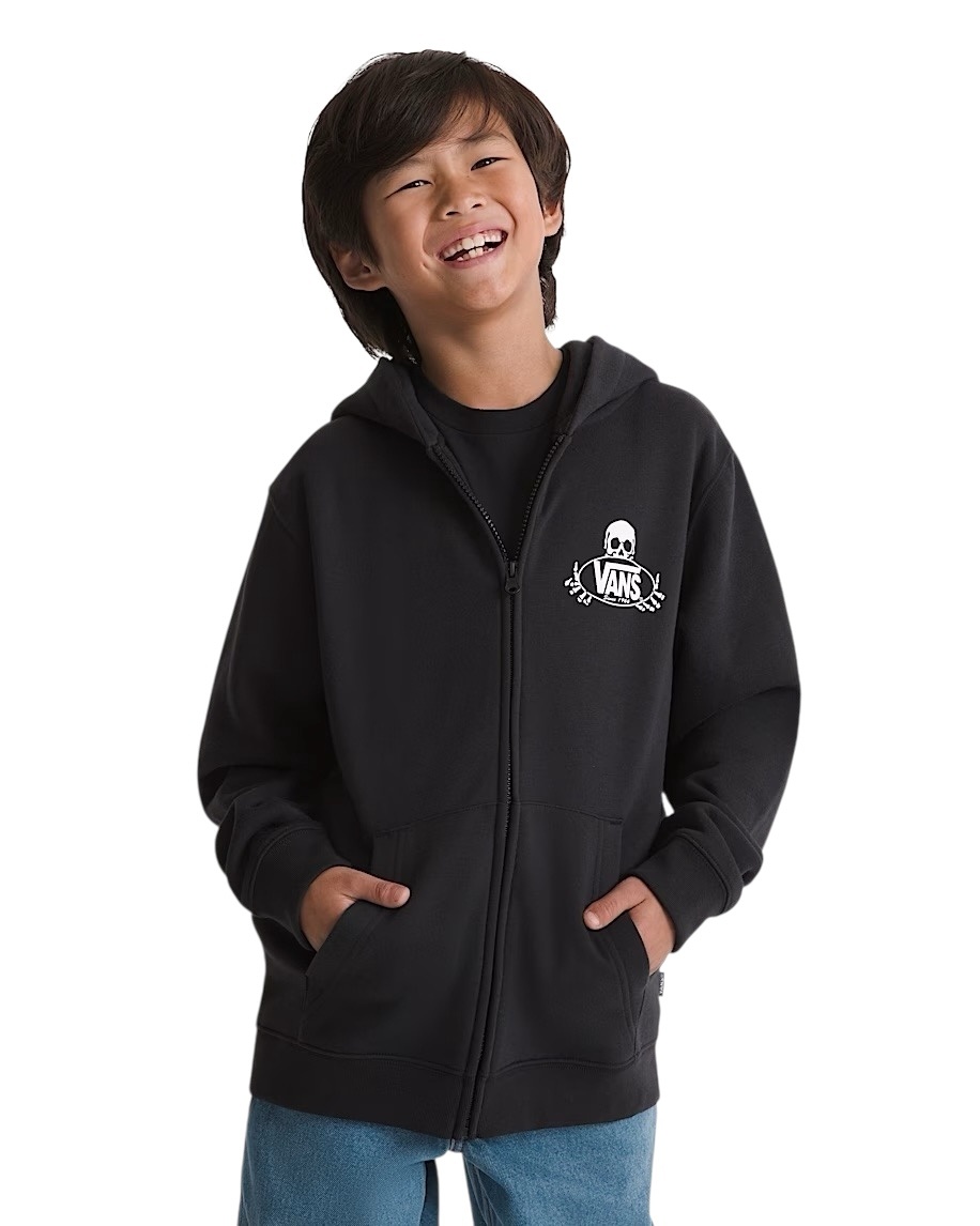 Vans Framework Youth Zip Up - Black