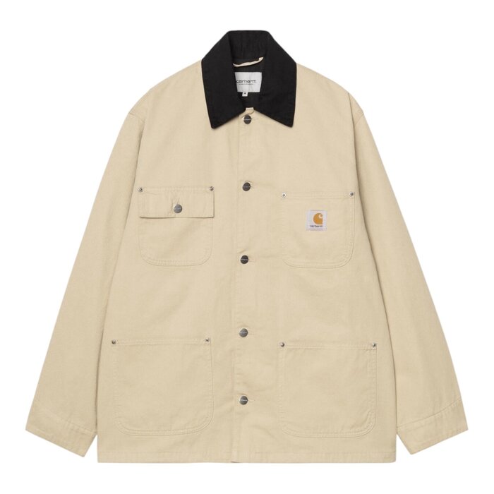Carhartt WIP OG Chore Coat - Barchan/Black (Rinsed)