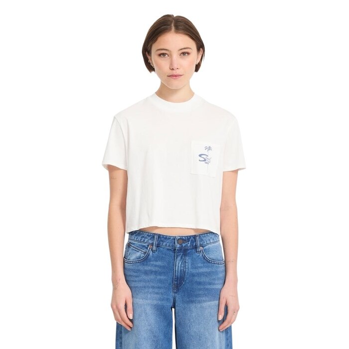 Volcom Pocket Dial Tee - Vintage White
