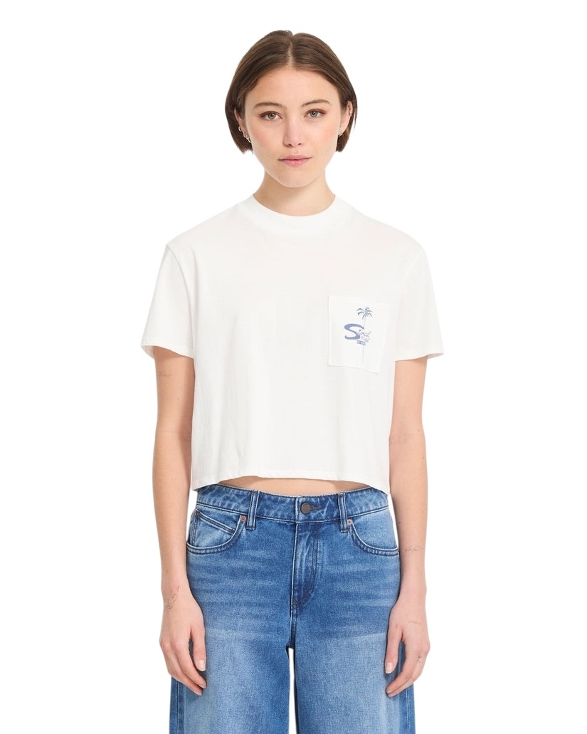 Volcom Pocket Dial Tee - Vintage White