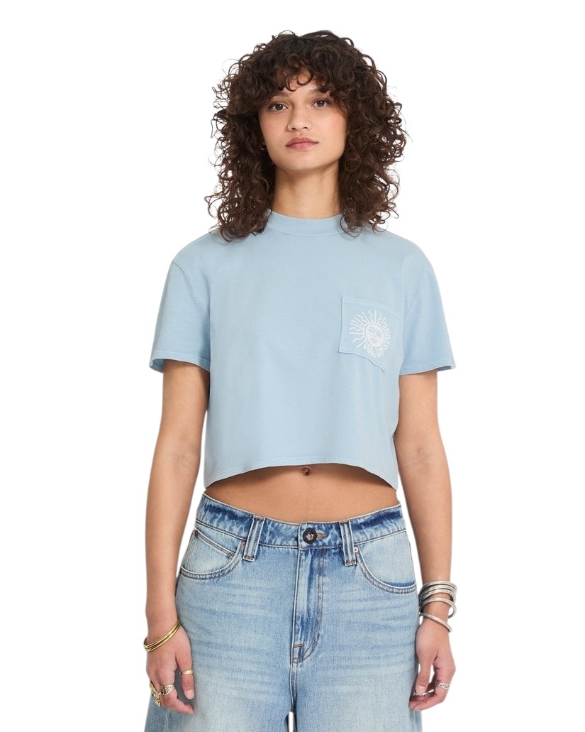 Volcom Pocket Dial Tee - Cali Blue