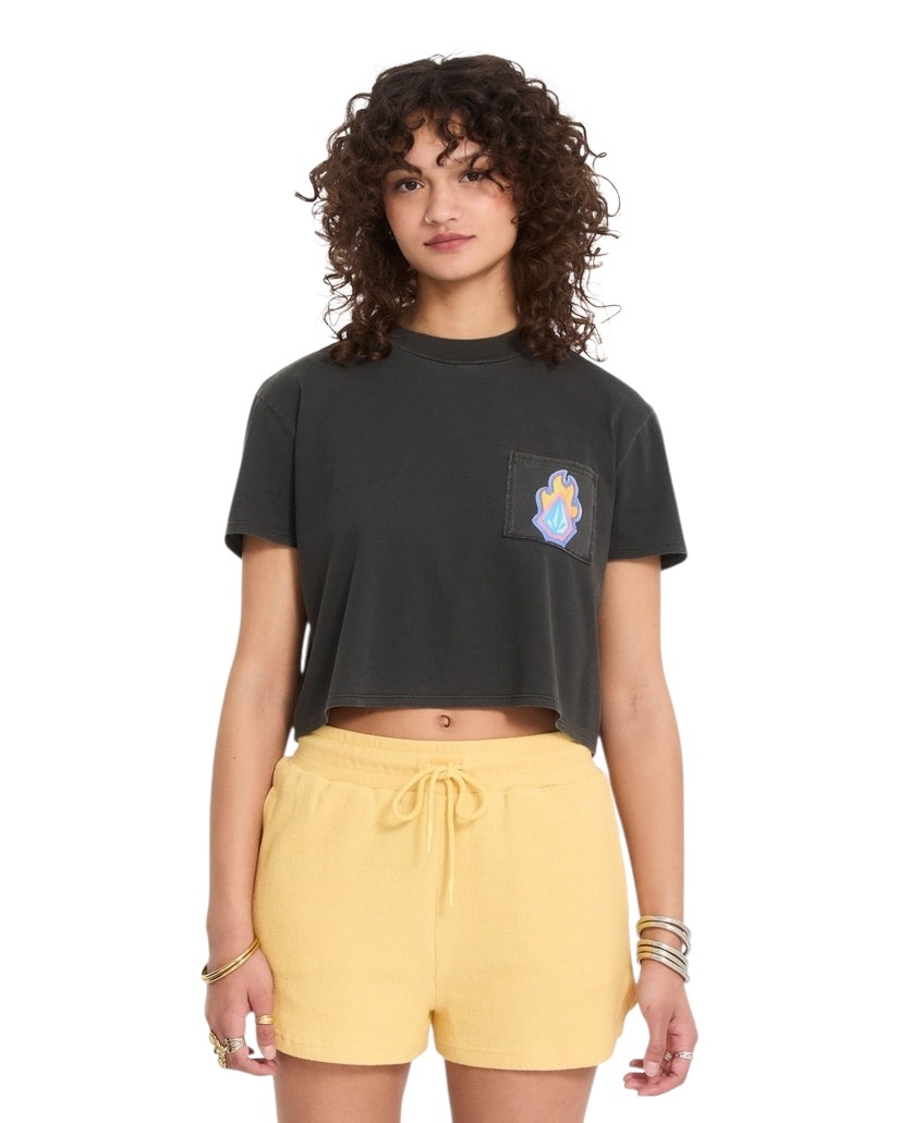 Volcom Pocket Dial Tee II - Vintage Black