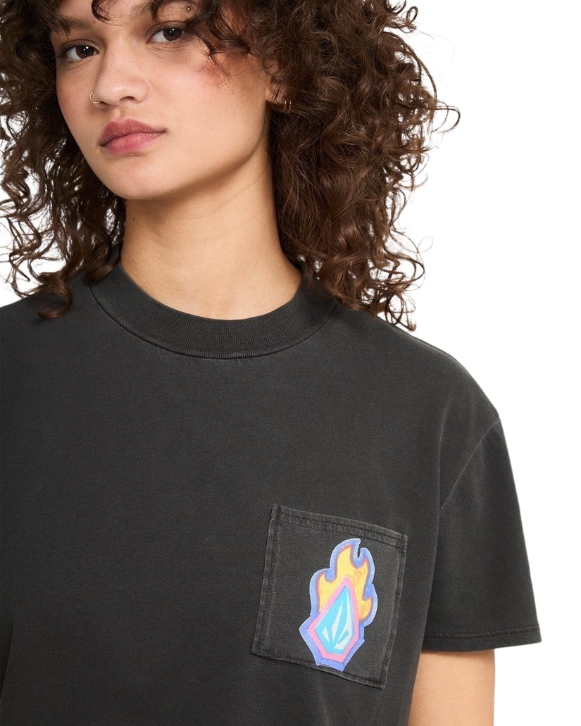 Volcom Pocket Dial Tee II - Vintage Black