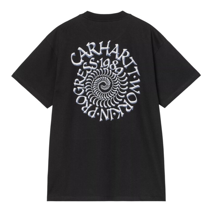 Carhartt WIP S/S Spirals T-Shirt - Black