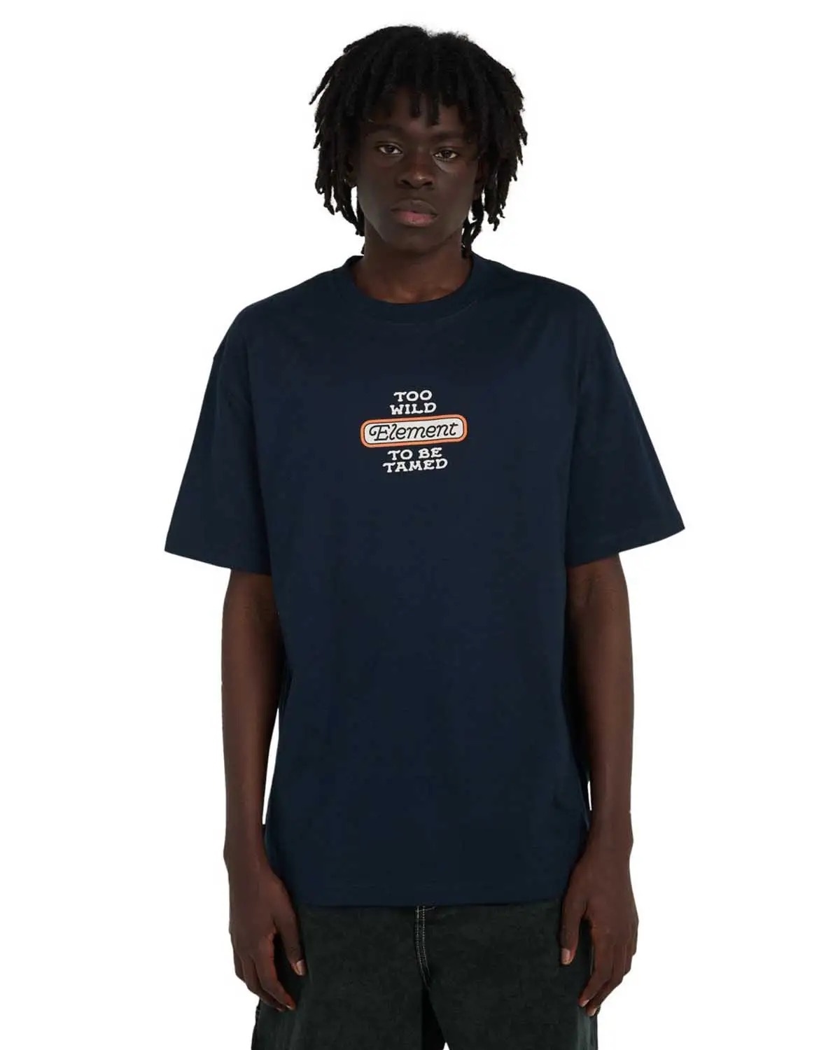 Element Too Wild S/S T-Shirt - Eclipse Navy