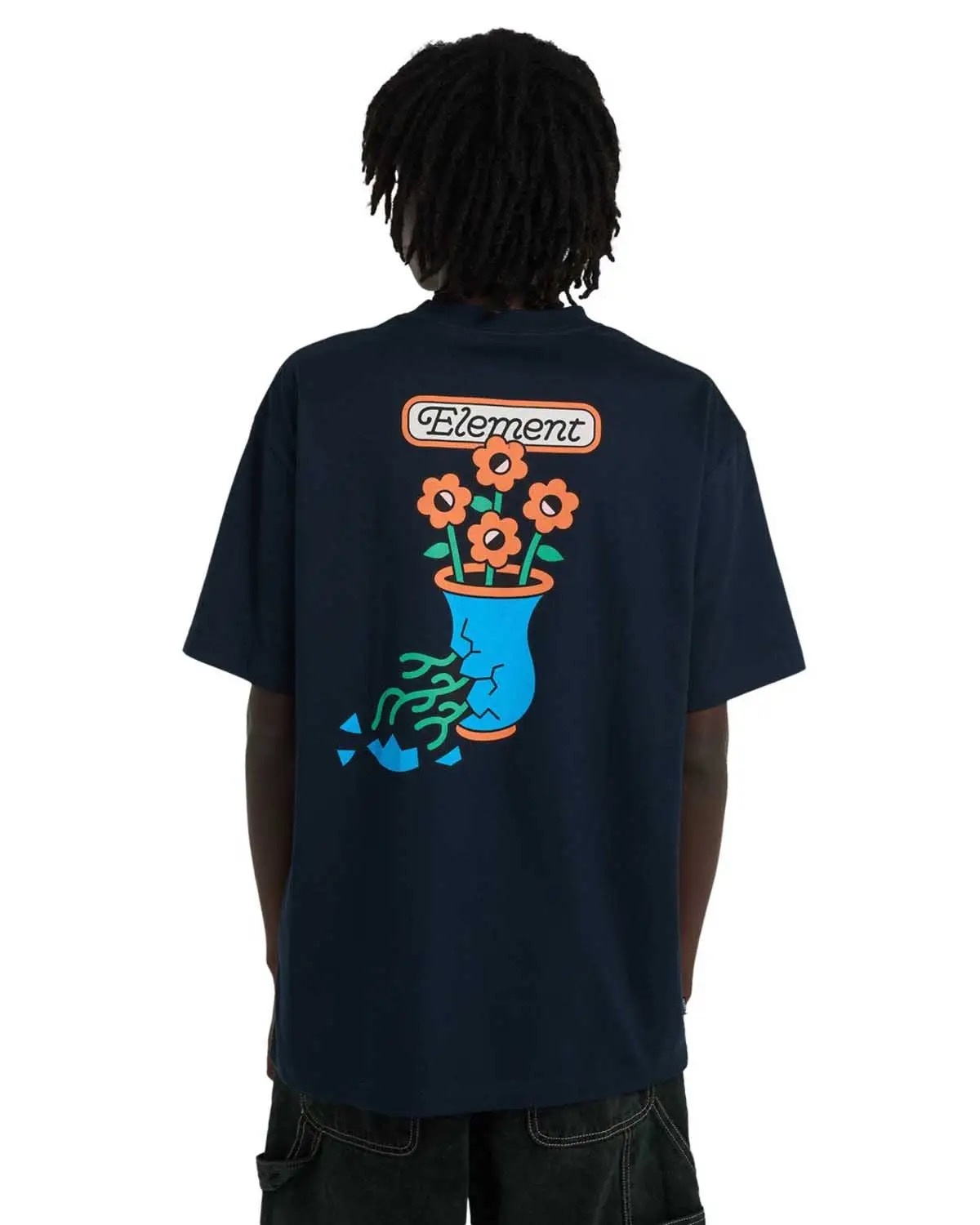 Element Too Wild S/S T-Shirt - Eclipse Navy