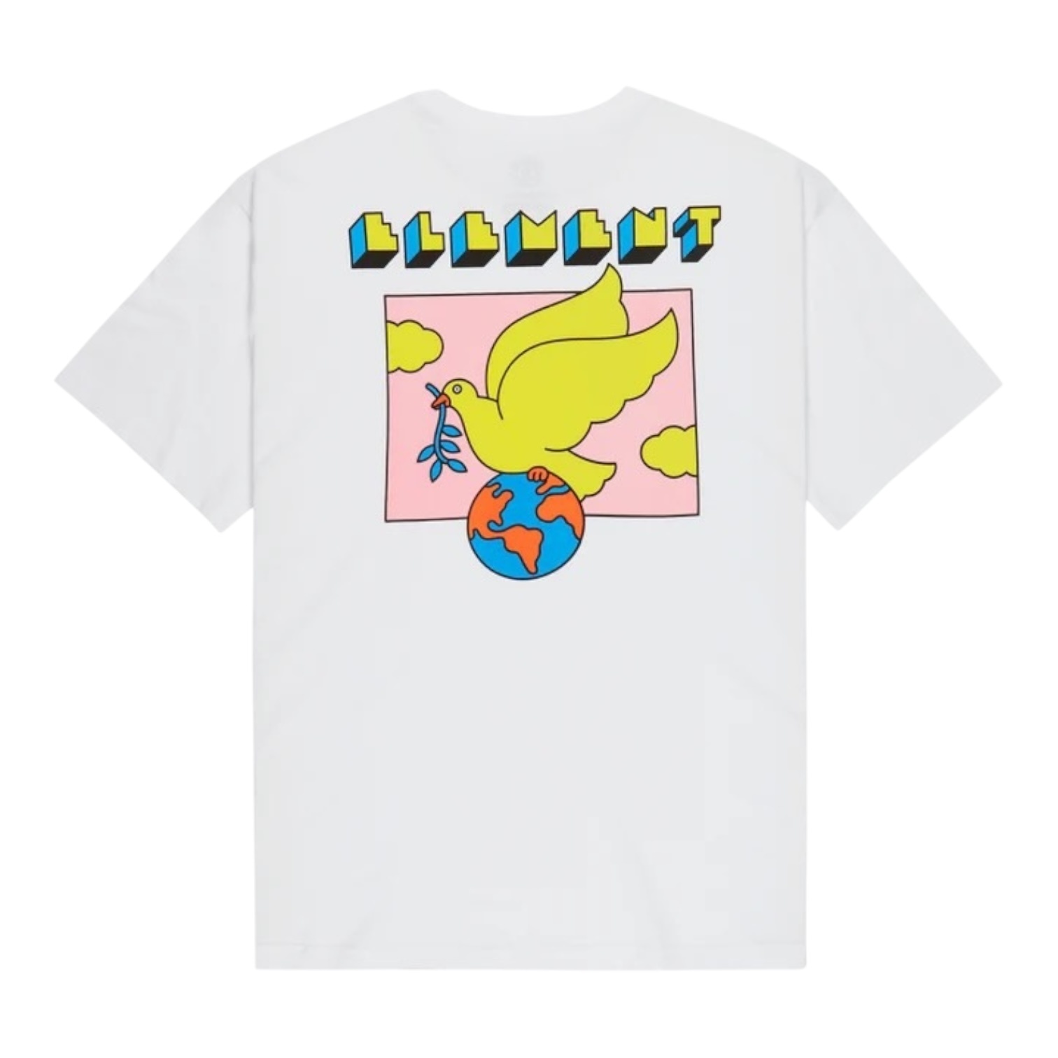 Element World Peace S/S T-Shirt - White