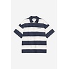 S/S Delray Polo - Delray Stripe/Blue