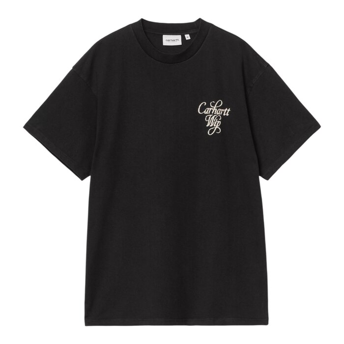 Carhartt WIP S/S Vestige T-Shirt - Black Stone Washed