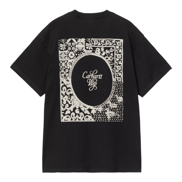 Carhartt WIP S/S Vestige T-Shirt - Black Stone Washed
